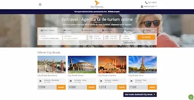 Imagine pentru proiectul Site pentru Agenție de Turism Online